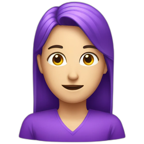 purple terminal emoji