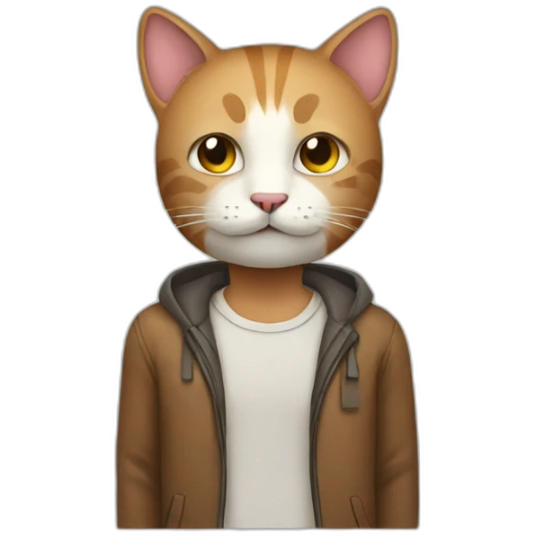 Cat man emoji