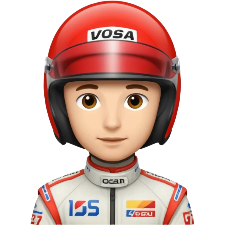 Oscar Piastri Race Driver emoji