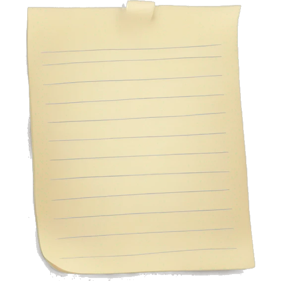 note emoji