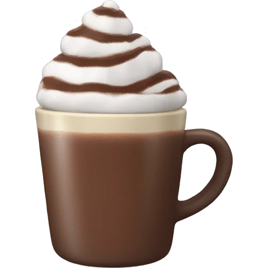 Cup of hot chocolate emoji