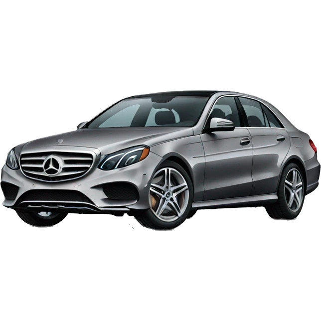 grey mercedes e class from 2016 emoji