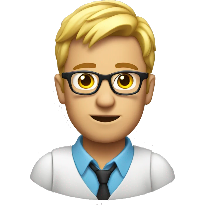 Nerd Emoji Jealous emoji