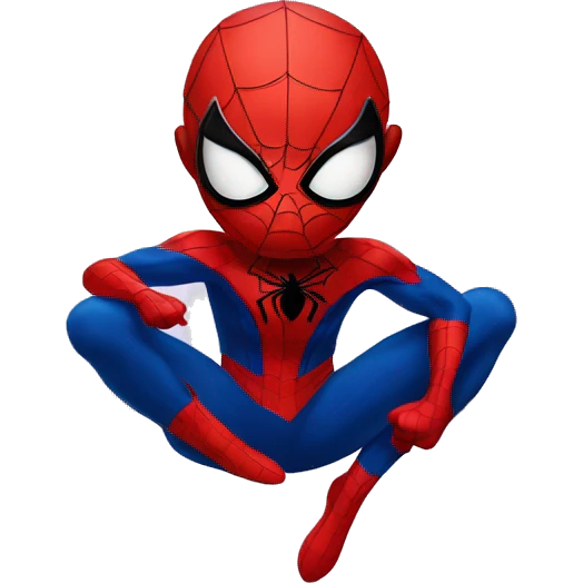 Spider-Man wearing tutu emoji