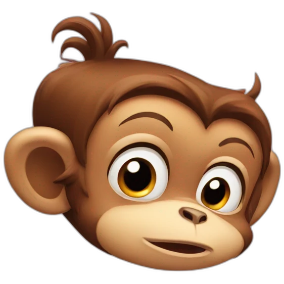 sassy little monkey emoji