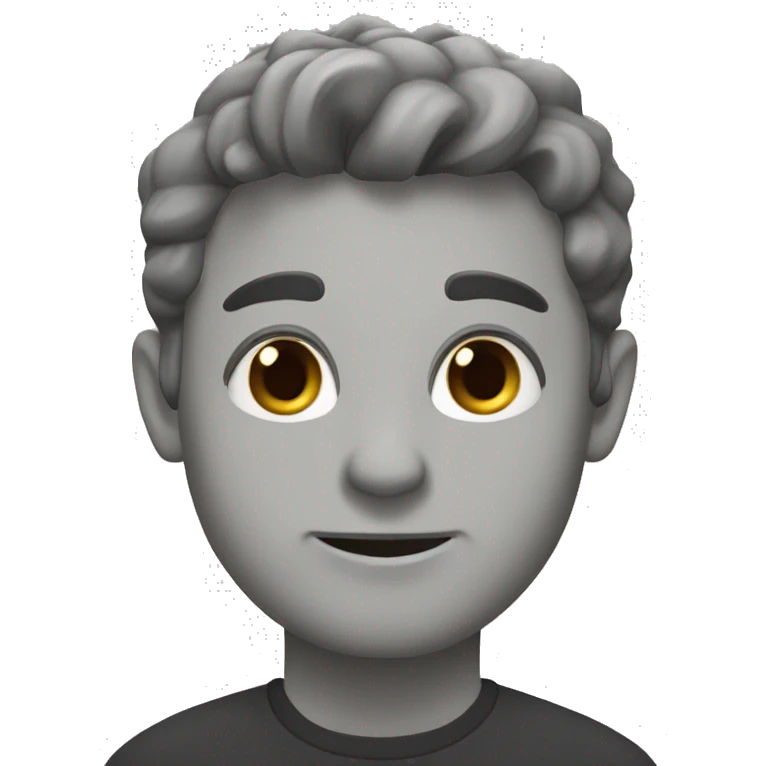 Серый кот emoji