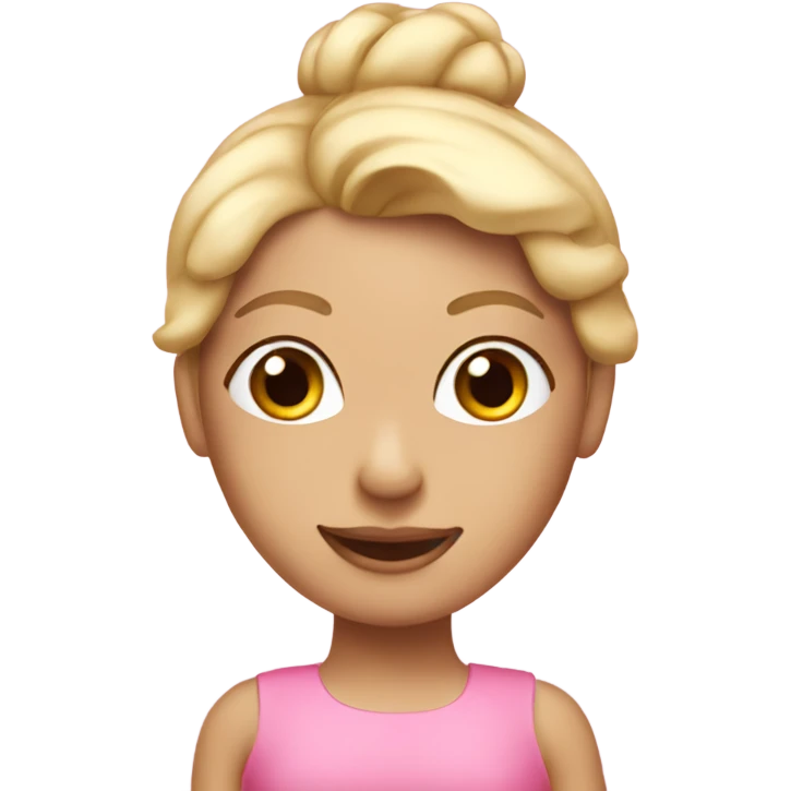 pink pilates princess emoji