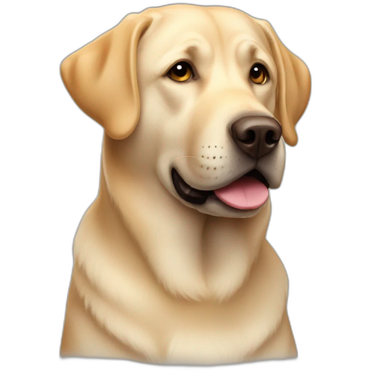 Fat labrador retriever emoji