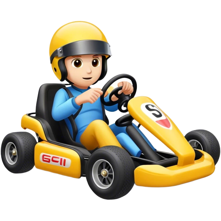 Go kart  emoji