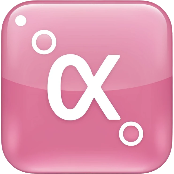 Pink square with 'OK' text emoji