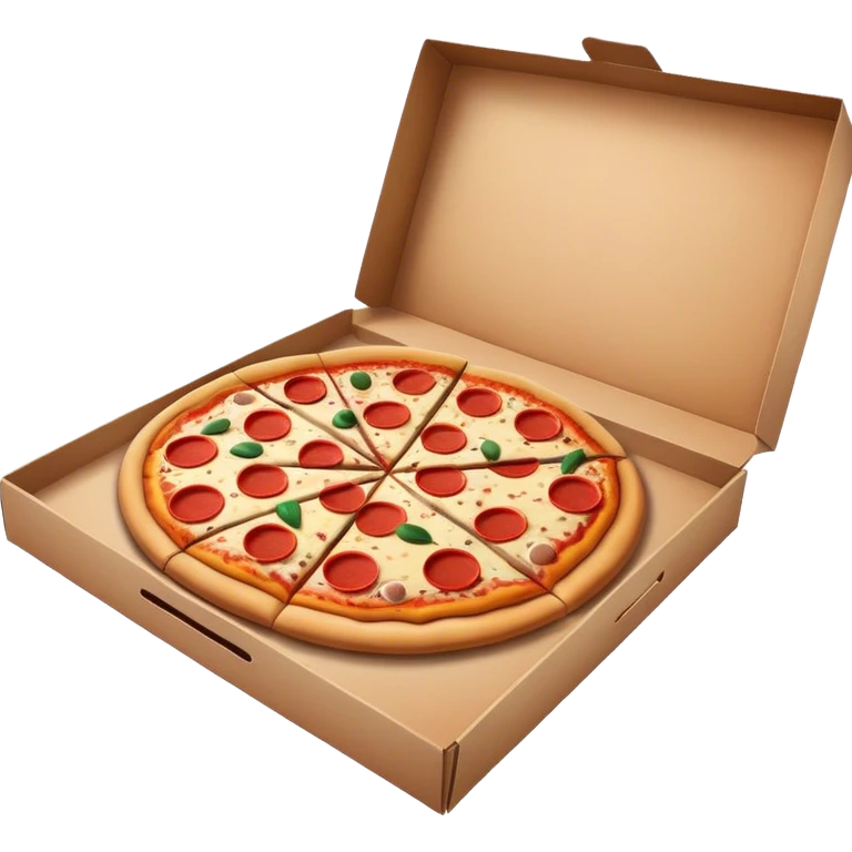 Pizza box emoji