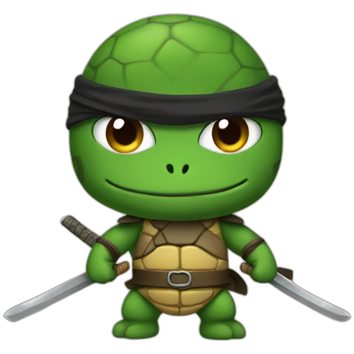 Turtle ninja emoji
