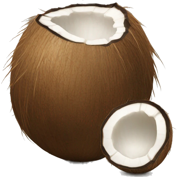 coconut exterior emoji