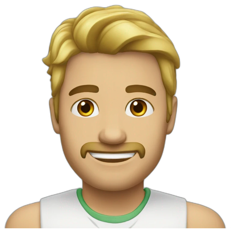 Зеленое веселое дерево emoji