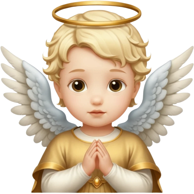  baby angel with wings renaissance emoji