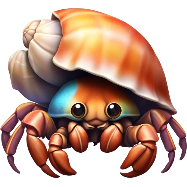 Hermit crab emoji