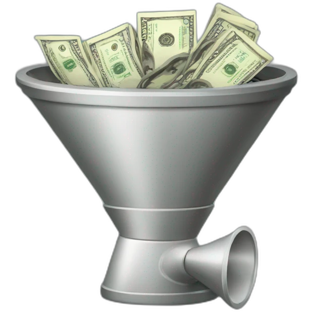Cash funnel emoji