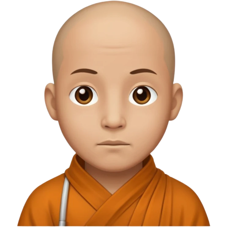 face of a monk emoji