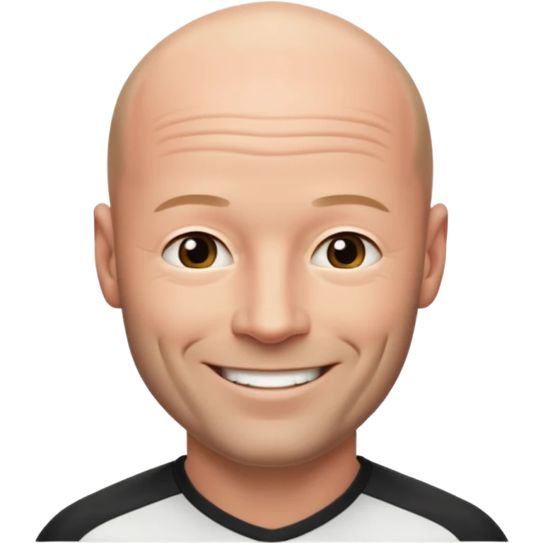 Alan Shearer bald emoji