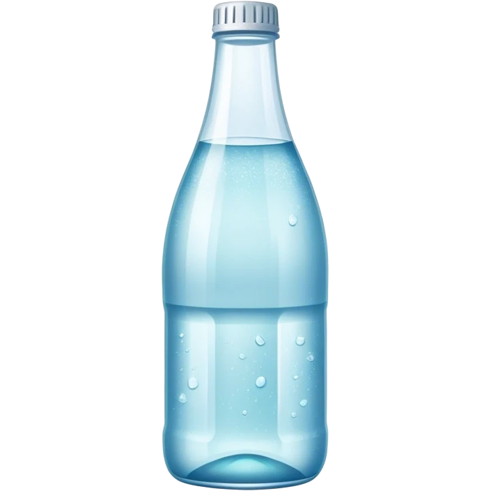Bottle sparkling water emoji