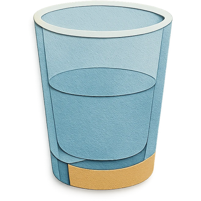 empty glass  emoji