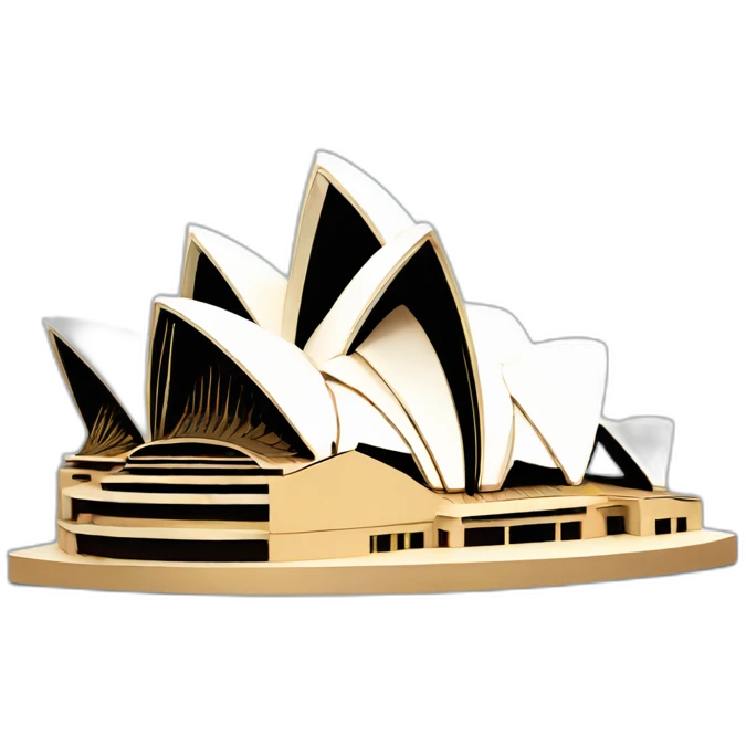 Sydney opera house emoji