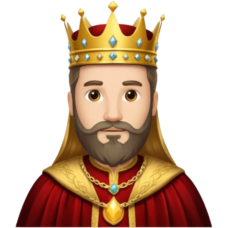 un rey master emoji