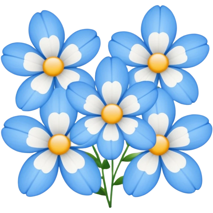 🌼🌺🔵 emoji