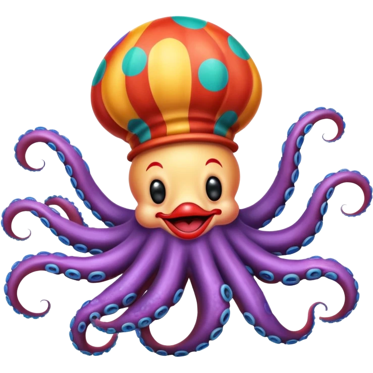 🐙🤡 emoji