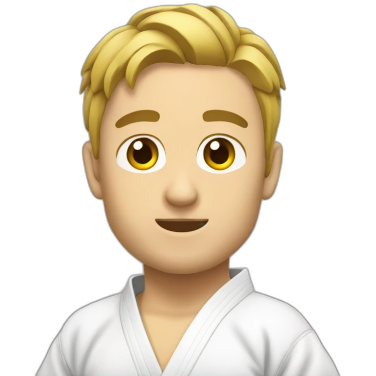 Judo beligame emoji