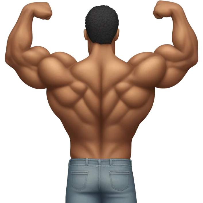 Strong back emoji