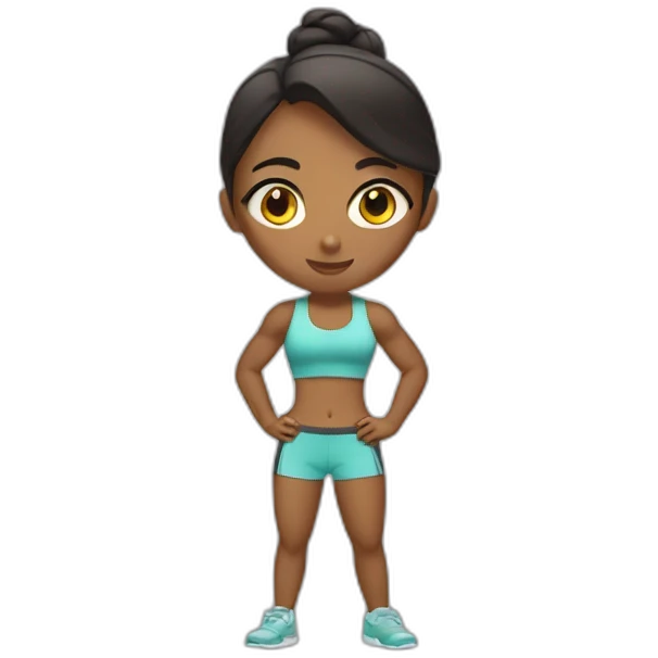 Nessa Gym Bea emoji