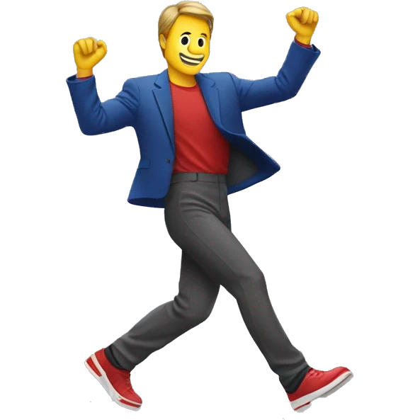 Michael jakson qui danse le moonwalk emoji