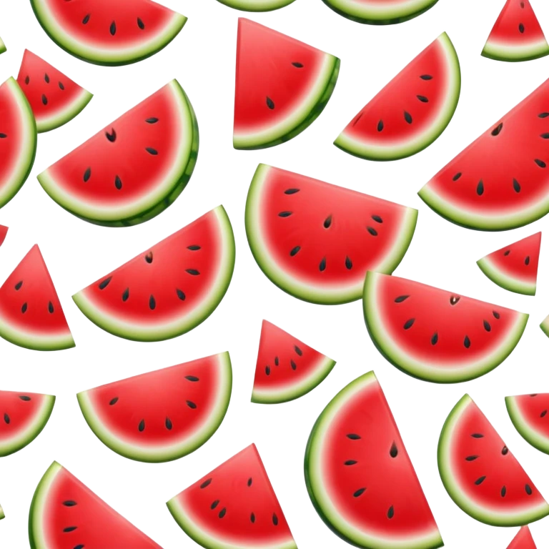 juicy watermelon slice emoji