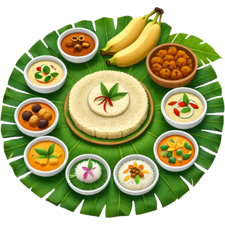 Kerala sadhya emoji
