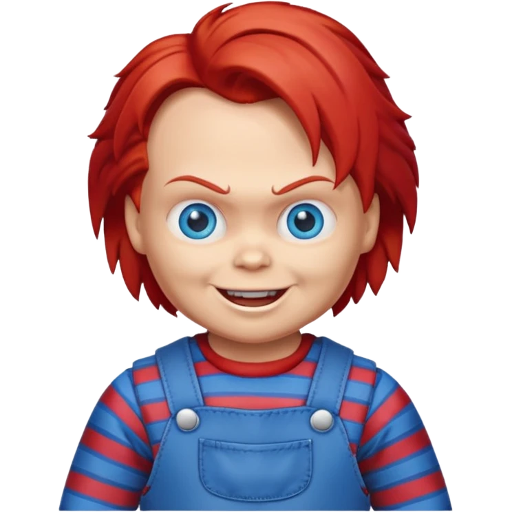 Un emojin de chuky emoji