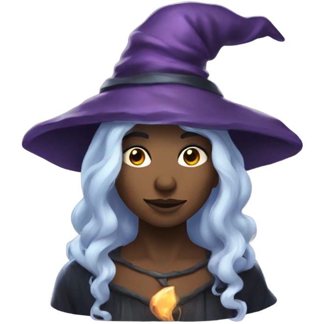magical creature forest witch emoji