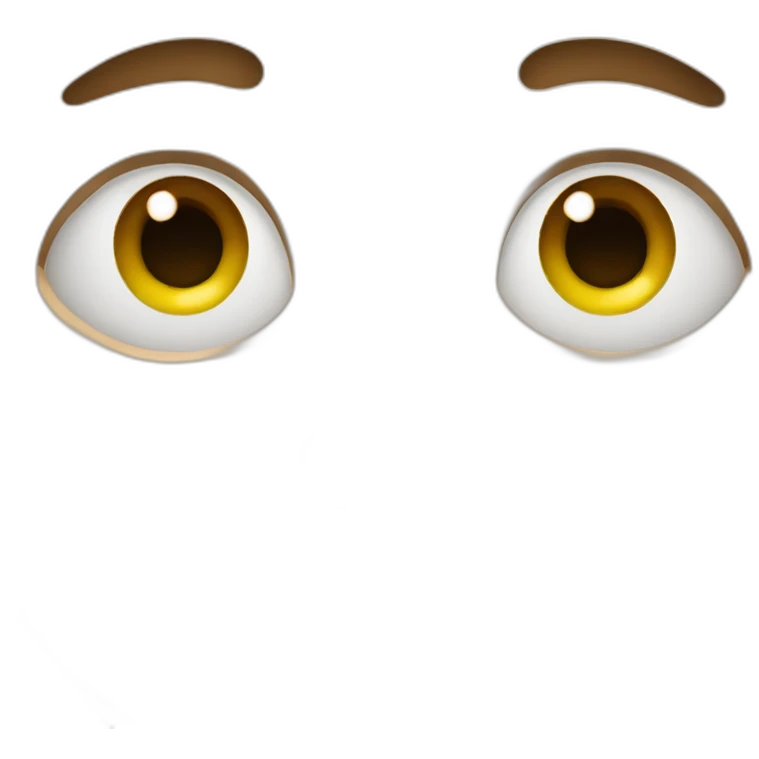 human cartoon poppped eyes emoji