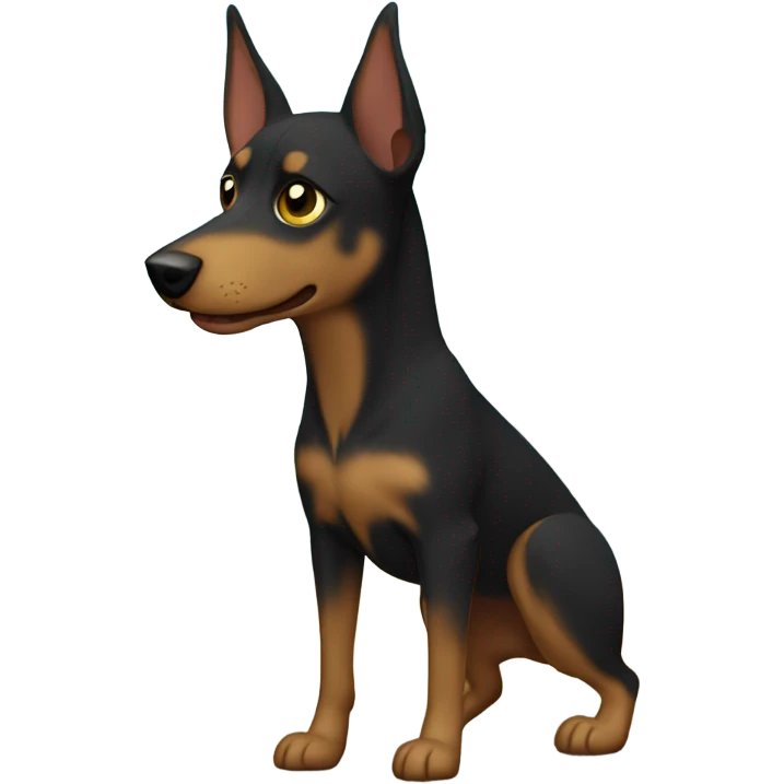 outdoor australian kelpie coffee color white chest and chin yellow eyes emoji