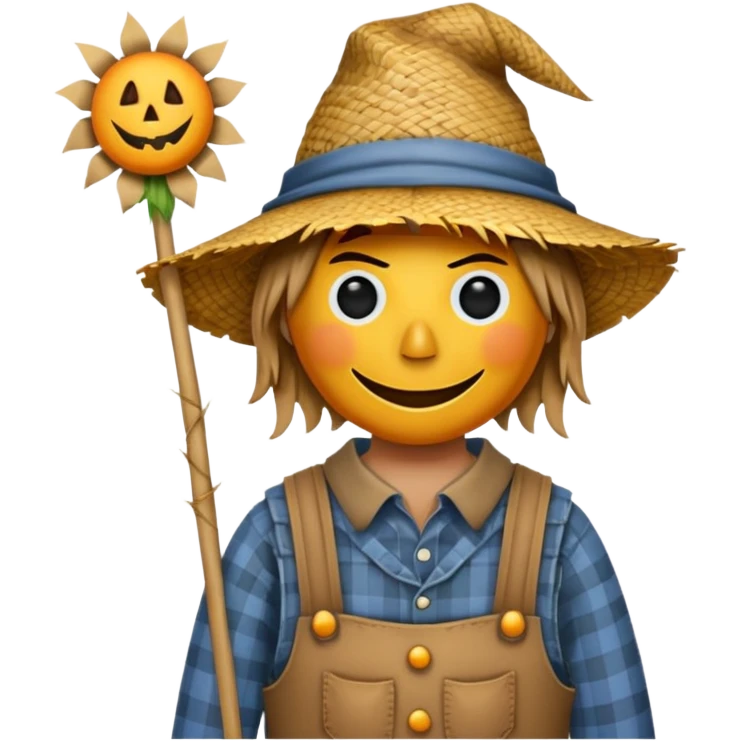 Scarecrow emoji