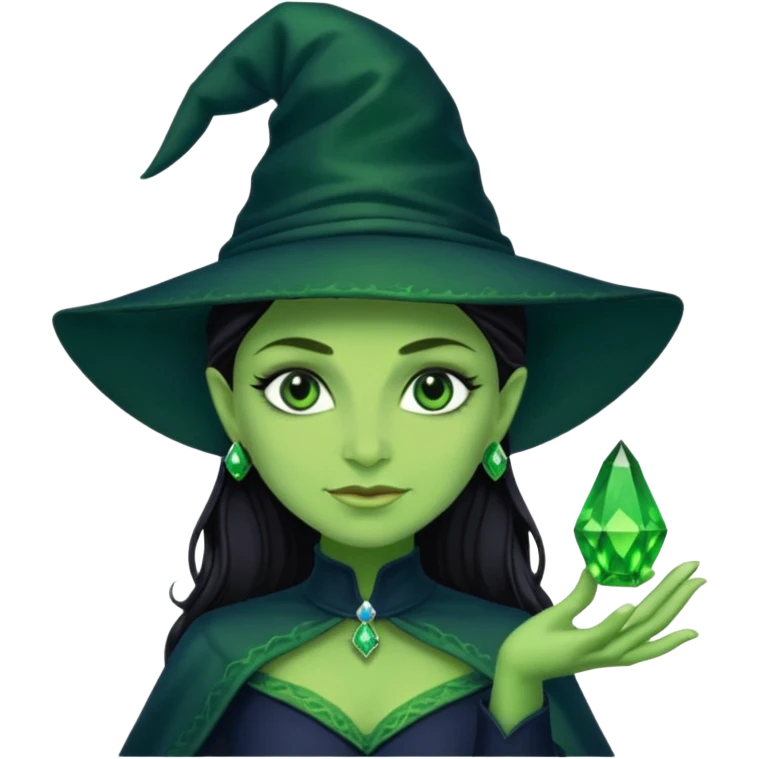elphaba holding space emoji