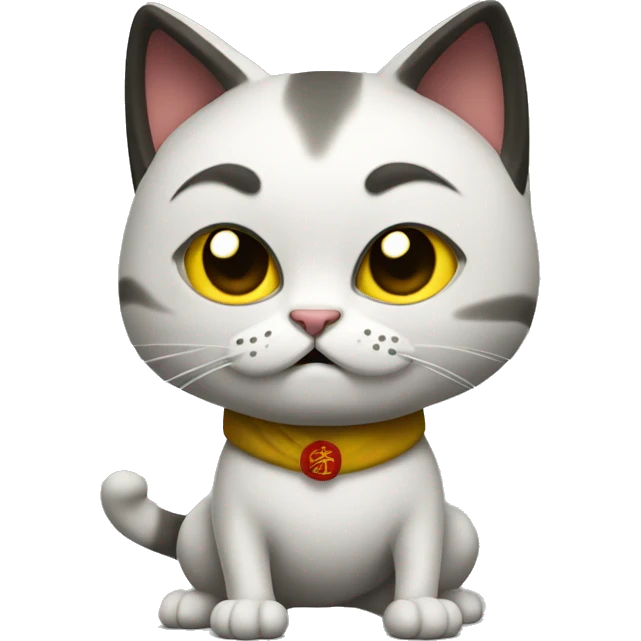 Kung fu cat emoji