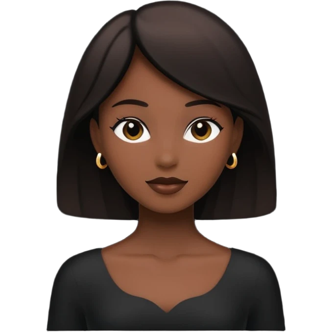 silhouette of a person in a graceful stance emoji