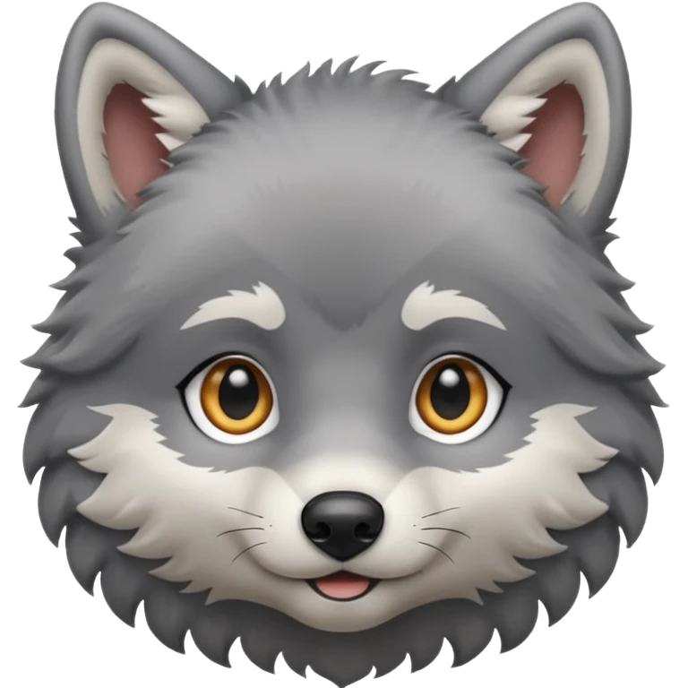 baby wolf emoji