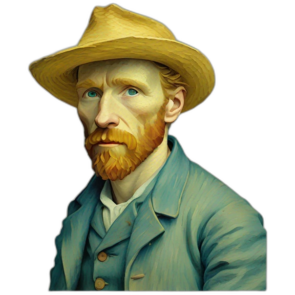 Vincent Van Gogh peinture emoji