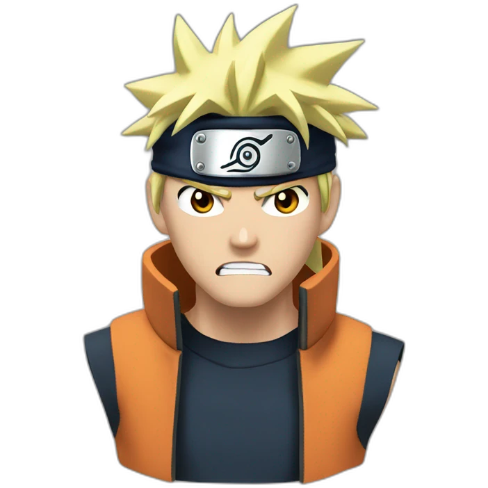 Naruto angry emoji