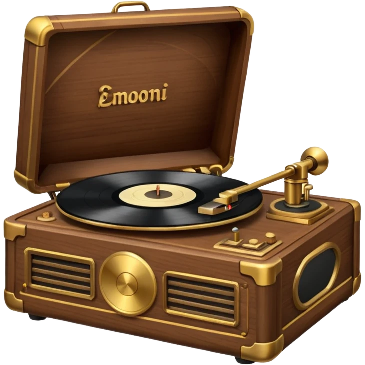 record playergramaphone emoji