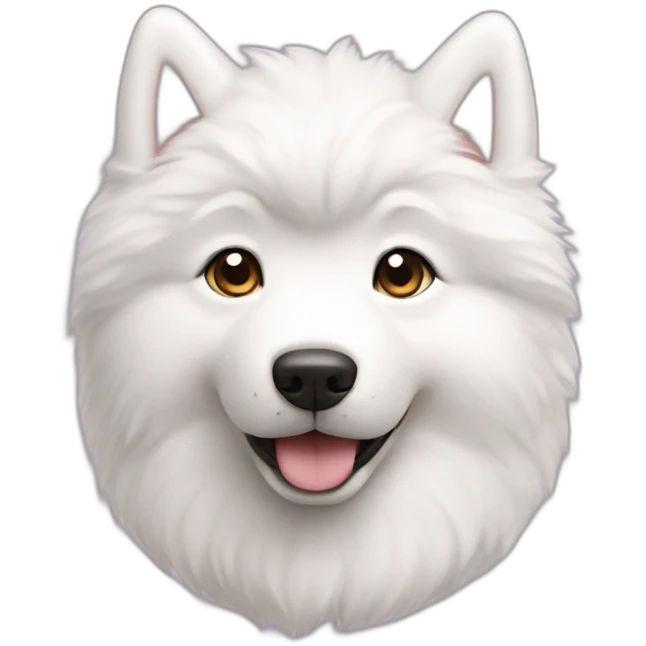 samoyed puppy emoji