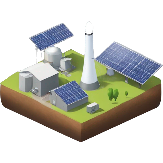 solar power plant
 emoji