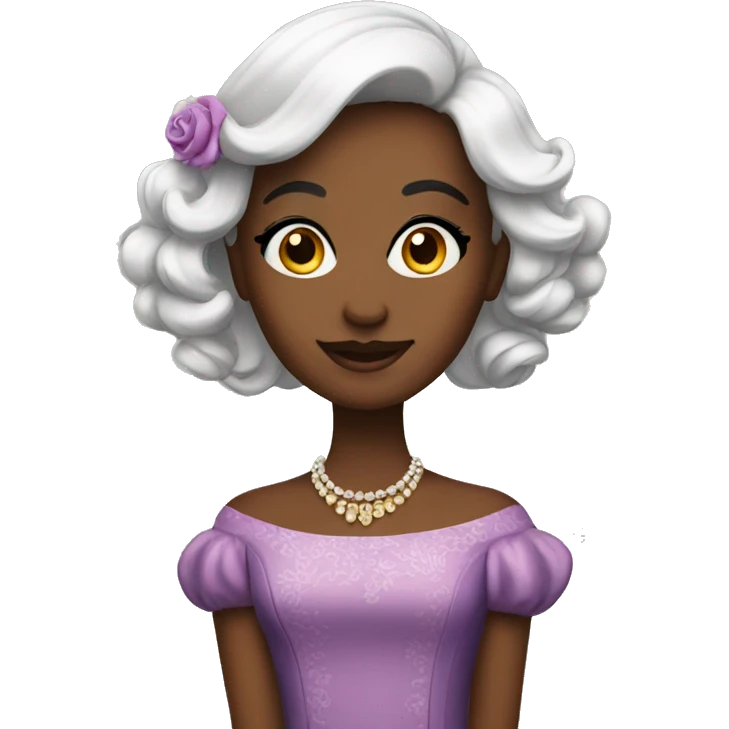 fancy girl emoji